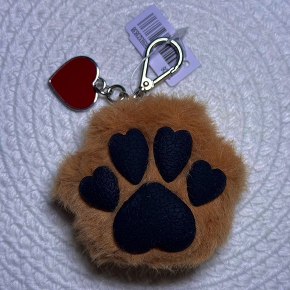 NWT B&BW Pocketbac Dog Paw Keychain & a free refill - Picture 2 of 5
